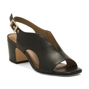 BERNARDO Made In Brazil Leather Bedford Heels